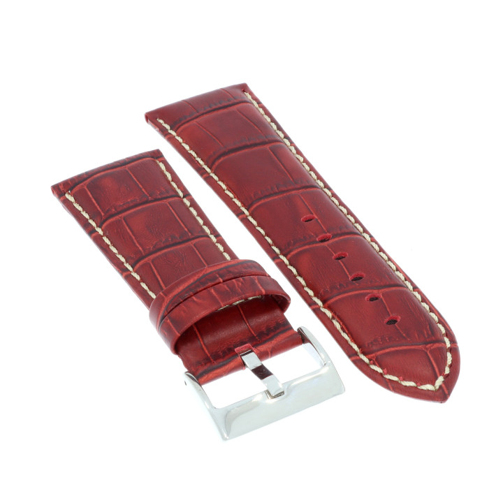 PASEK DO ZEGARKA 28 mm DILOY 378EA.28.4 BORDOWY
