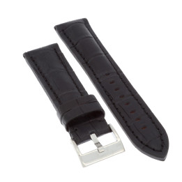 PASEK DO ZEGARKA 22 mm DILOY 395.22.1.22 CZARNY