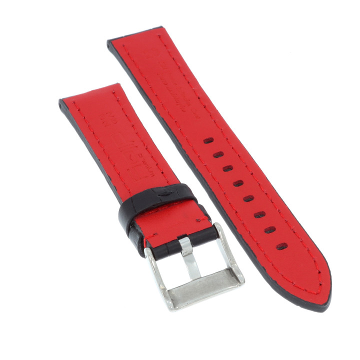 PASEK DO ZEGARKA 20 mm DILOY 395.20.1.6 CZARNY