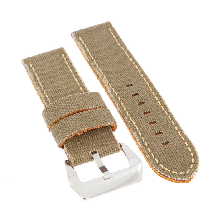 PASEK DO ZEGARKA 24 mm DILOY 390.24.11 ZIELONY JEANS