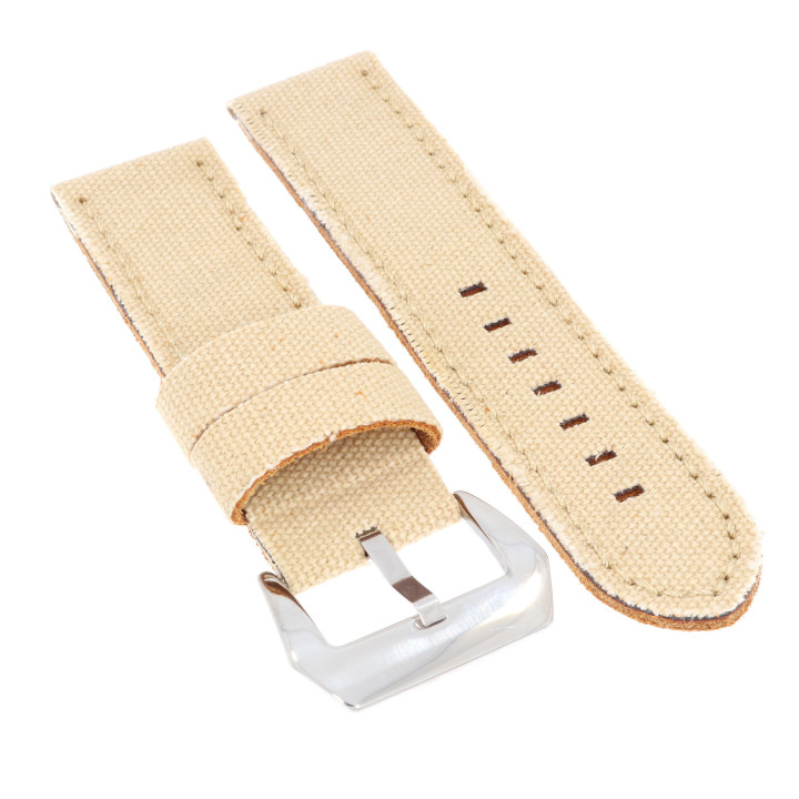 PASEK DO ZEGARKA 24 mm DILOY 390.24.23 BEŻOWY JEANS