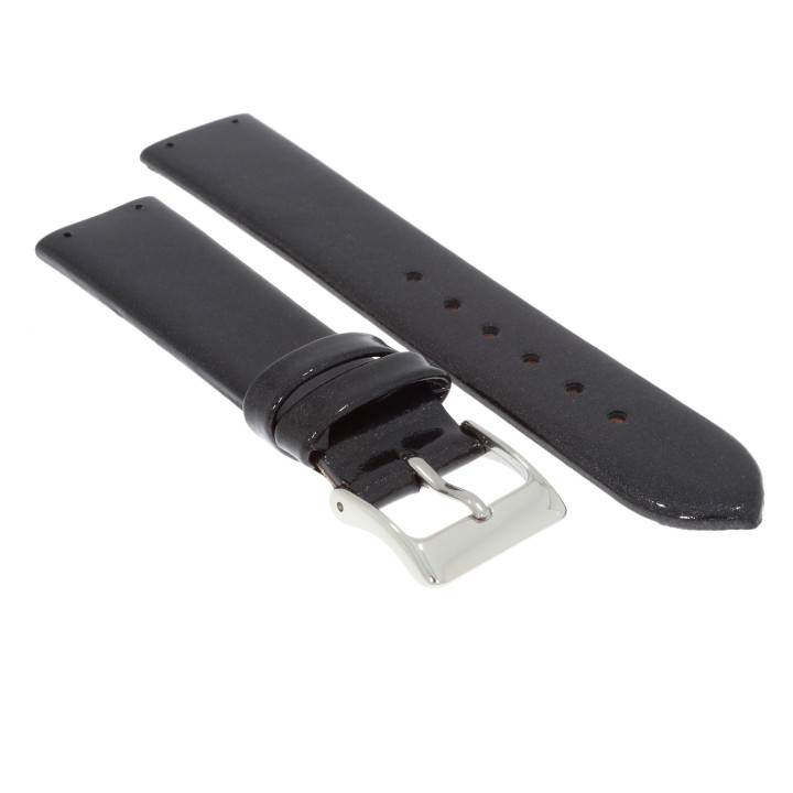 PASEK DO ZEGARKA 17 mm BISSET BS25C22 CZARNY