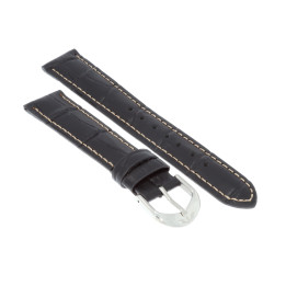 PASEK DO ZEGARKA 18 mm BISSET BS101A.18.1 CZARNY