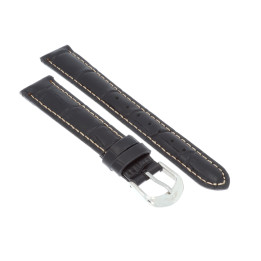 PASEK DO ZEGARKA 16 mm BISSET BS101.16.1 CZARNY