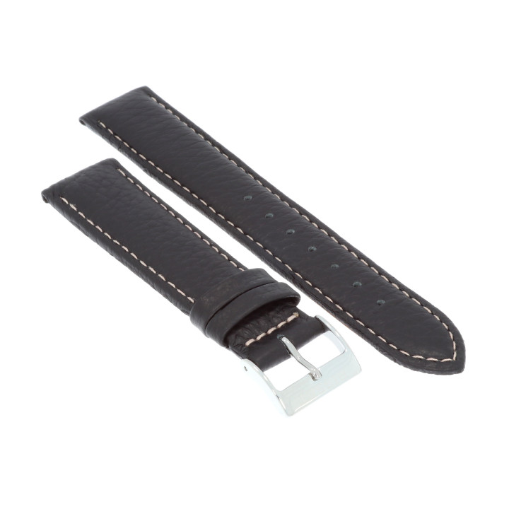 PASEK DO ZEGARKA 20 mm BISSET BS103.20.1 CZARNY