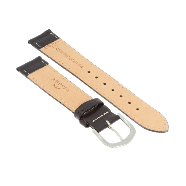 PASEK DO ZEGARKA 18 mm BISSET BS103.18.1 CZARNY