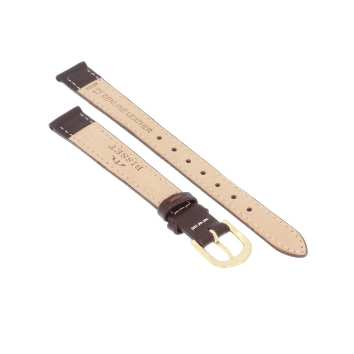 PASEK DO ZEGARKA 12 mm BISSET BS107.12.2 BRĄZOWY