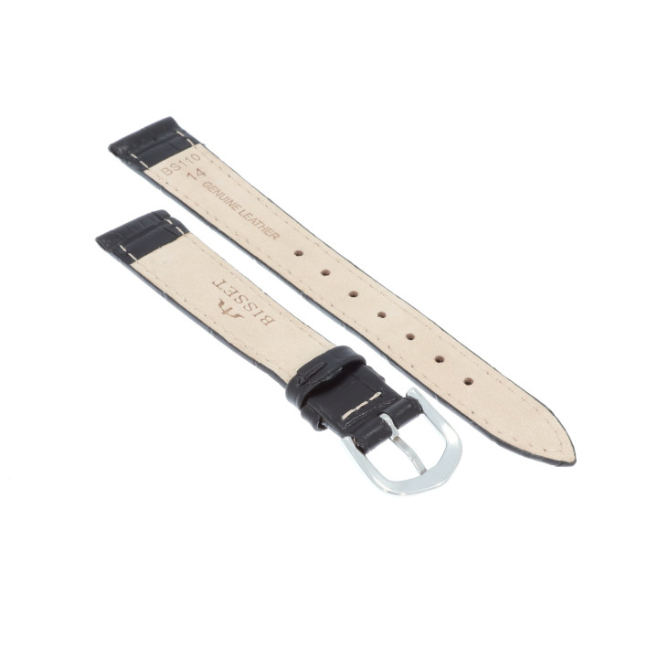 PASEK DO ZEGARKA 14 mm BISSET BS110.14.1 CZARNY