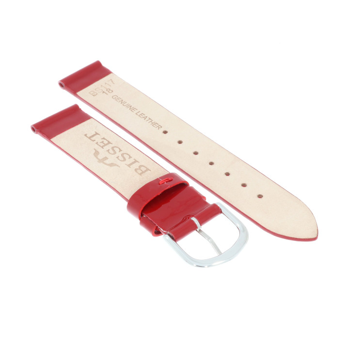 PASEK DO ZEGARKA 18 mm BISSET BS117.18.4 BORDOWY
