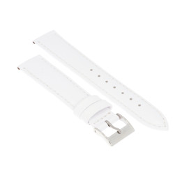 PASEK DO ZEGARKA 18 mm BISSET BS119.18.22 BIAŁY