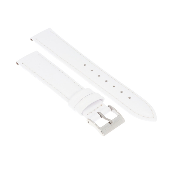 PASEK DO ZEGARKA 18 mm BISSET BS119.18.22 BIAŁY