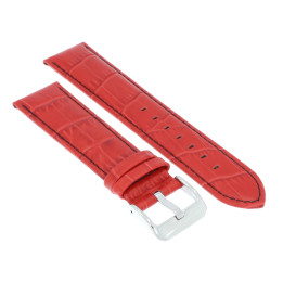 PASEK DO ZEGARKA 22 mm BISSET BS153.22.6 CZERWONY