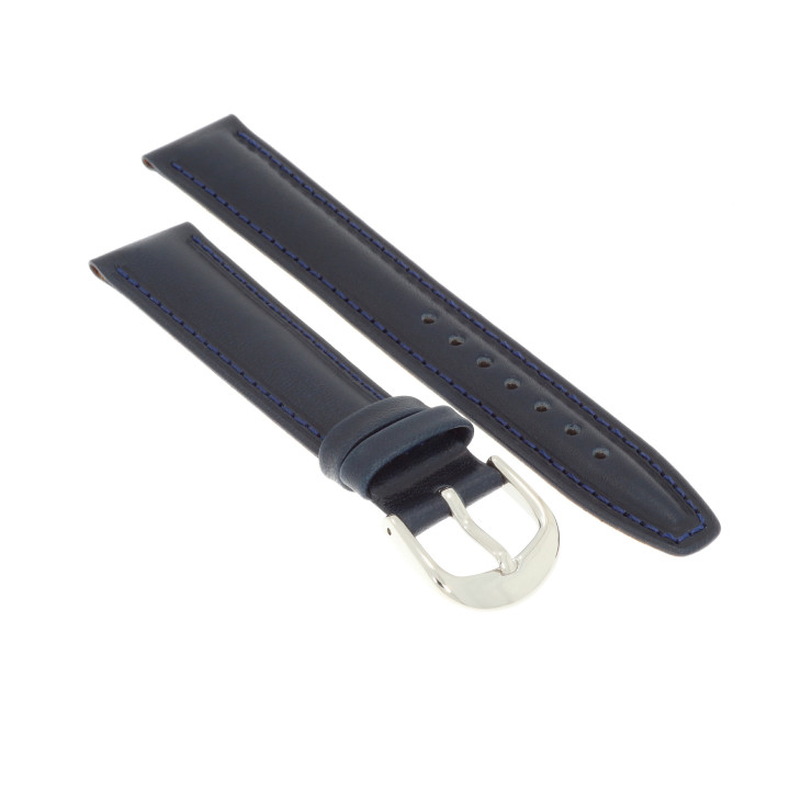 PASEK DO ZEGARKA 18 mm BISSET BS155.18.5 GRANATOWY