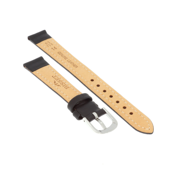 PASEK DO ZEGARKA 14 mm BISSET BS158.14.1.22 CZARNY