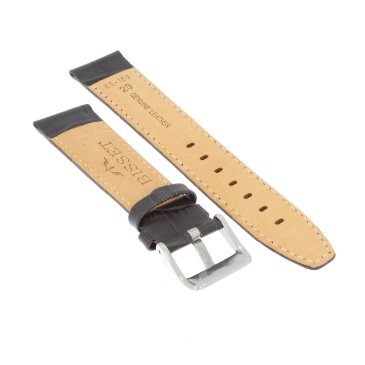 PASEK DO ZEGARKA 20 mm BISSET BS160.20.7 SZARY