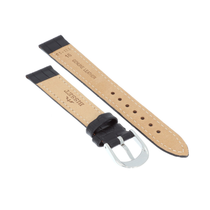 PASEK DO ZEGARKA 16 mm BISSET BS162.16.1 CZARNY