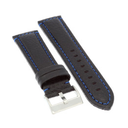 PASEK DO ZEGARKA 24 mm DILOY 394.24.1.5 CZARNY