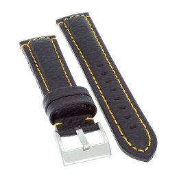 PASEK DO ZEGARKA 20 mm DILOY 394.20.1.10 CZARNY