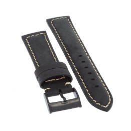 PASEK DO ZEGARKA 20 mm DILOY 397.20.1 CZARNY