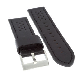 PASEK DO ZEGARKA 24 mm DILOY 398.24.1 CZARNY