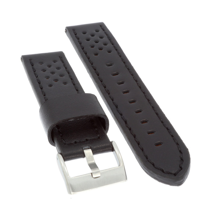 PASEK DO ZEGARKA 20 mm DILOY 398.20.1 CZARNY