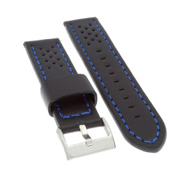 PASEK DO ZEGARKA 20 mm DILOY 398.20.1.5 CZARNY