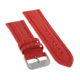 PASEK DO ZEGARKA 22 mm DILOY P352.22.6 CZERWONY