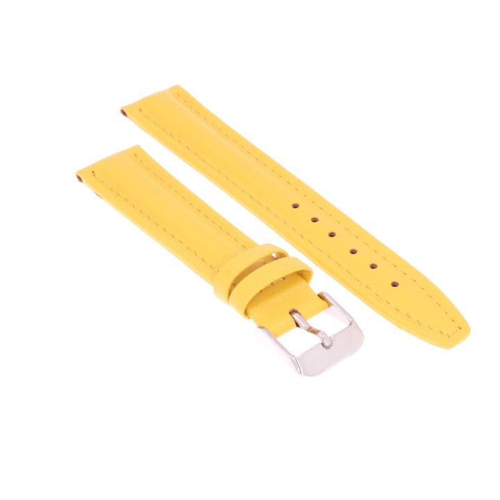 PASEK DO ZEGARKA 18 mm DILOY 344.18.10 ŻÓŁTY