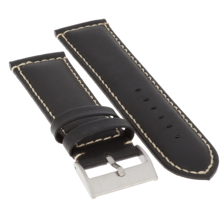PASEK DO ZEGARKA 24 mm DILOY P354.24.1 CZARNY