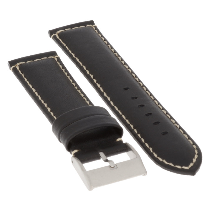 PASEK DO ZEGARKA 22 mm DILOY P354.22.1 CZARNY