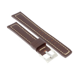 PASEK DO ZEGARKA 18 mm DILOY P353.18.2 BRĄZOWY
