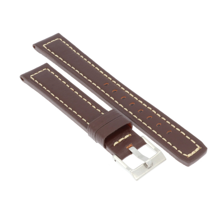 PASEK DO ZEGARKA 18 mm DILOY P353.18.2 BRĄZOWY