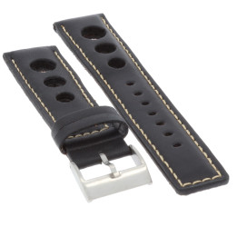 PASEK DO ZEGARKA 22 mm DILOY P355.22.1 CZARNY