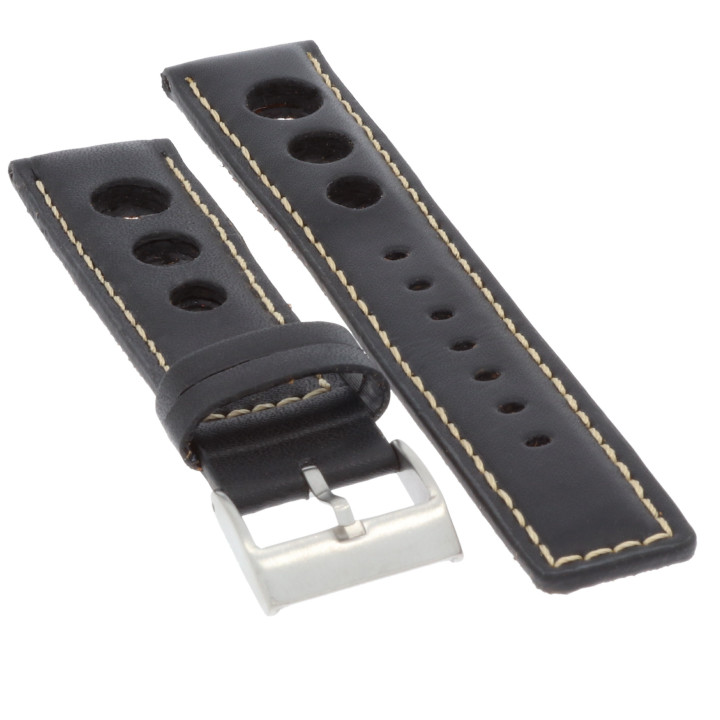 PASEK DO ZEGARKA 22 mm DILOY P355.22.1 CZARNY