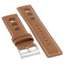 PASEK DO ZEGARKA 20 mm DILOY P355.20.23 BRĄZOWY