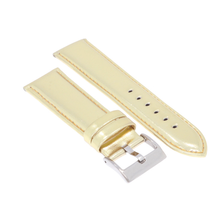 PASEK DO ZEGARKA 24 mm DILOY 369.24.30 ZŁOTY