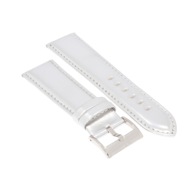 PASEK DO ZEGARKA 24 mm DILOY 369.24.31 SREBRNY