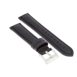 PASEK DO ZEGARKA 20 mm DILOY 393.20.1 CZARNY