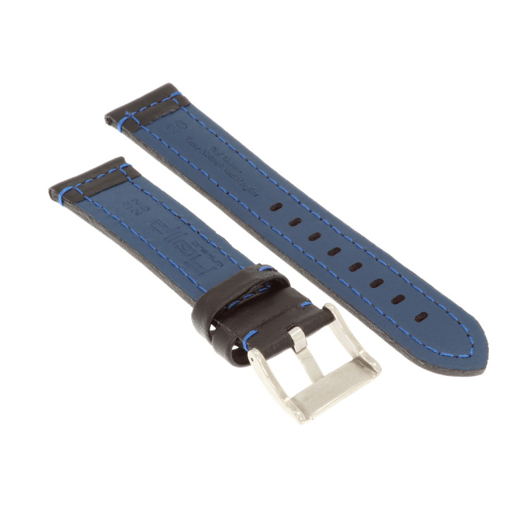 PASEK DO ZEGARKA 20 mm DILOY 393.20.1.5 CZARNY