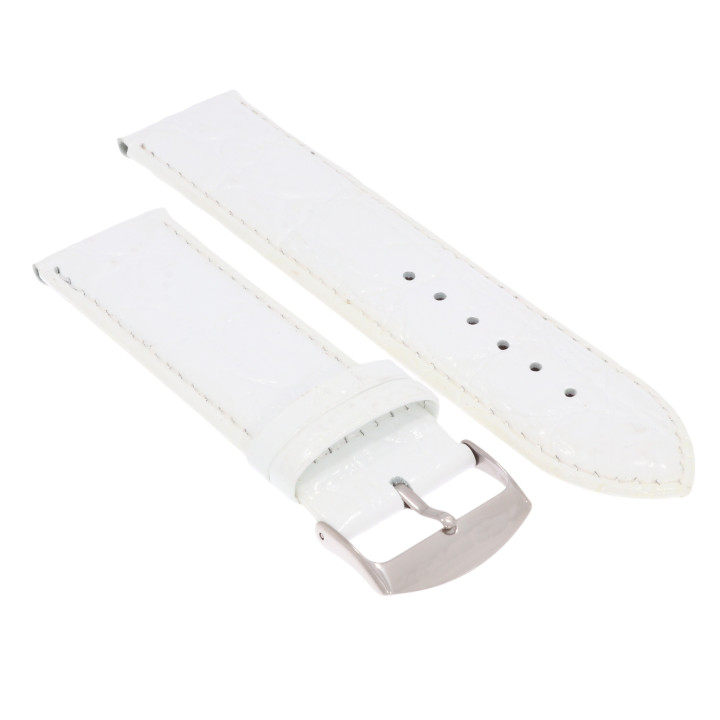 PASEK DO ZEGARKA 24 mm DILOY 325.24.22 BIAŁY