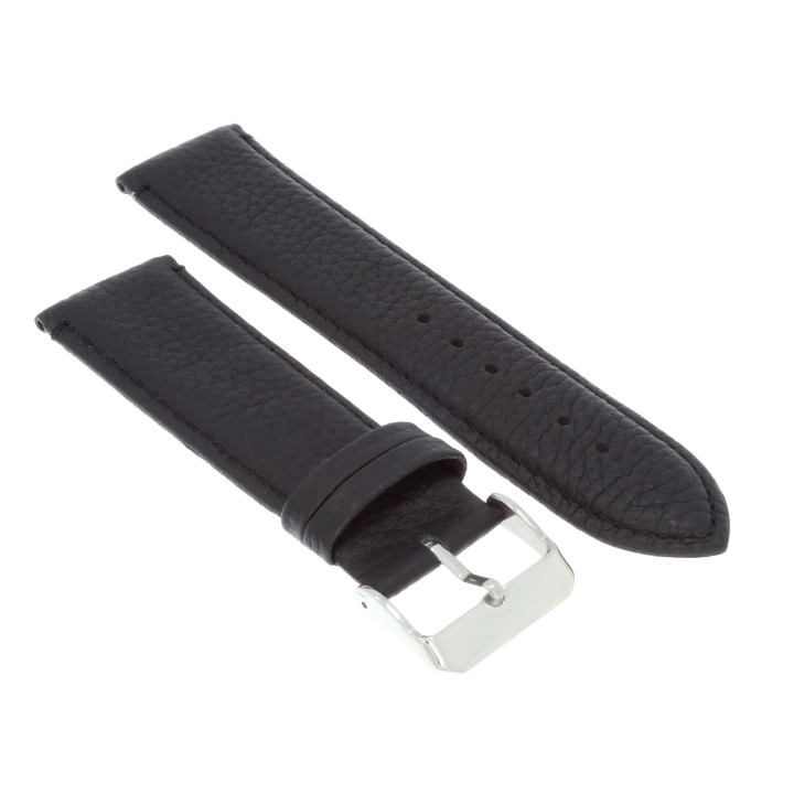 PASEK DO ZEGARKA 24 mm DILOY P205.24.1 CZARNY