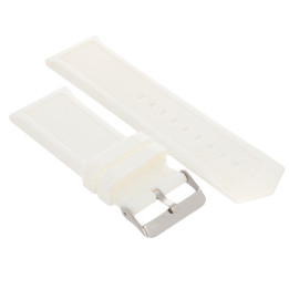 PASEK DO ZEGARKA 30 mm DILOY SBR12.30.22 BIAŁY