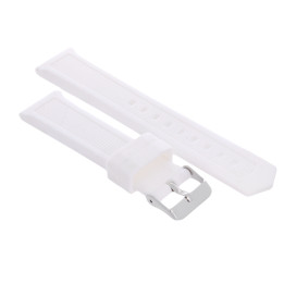PASEK DO ZEGARKA 22 mm DILOY SBR12.22.22 BIAŁY