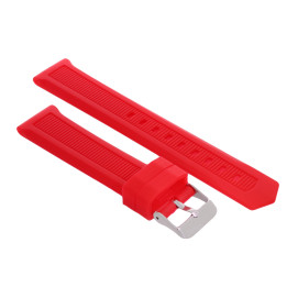 PASEK DO ZEGARKA 20 mm DILOY BR12.20.6 CZERWONY