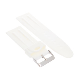 PASEK DO ZEGARKA 28 mm DILOY BR01.28.22 BIAŁY