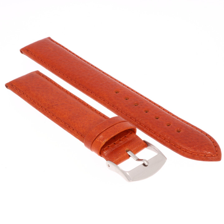 PASEK DO ZEGARKA 20 mm XL DILOY 131EL.20.12 POMARAŃCZOWY