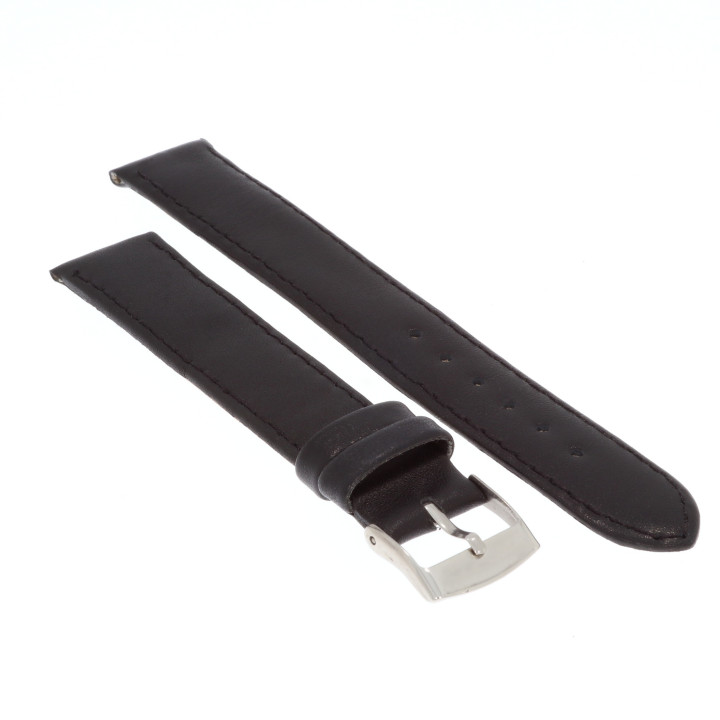 PASEK DO ZEGARKA 18 mm XL DILOY 704EL.18.1 CZARNY