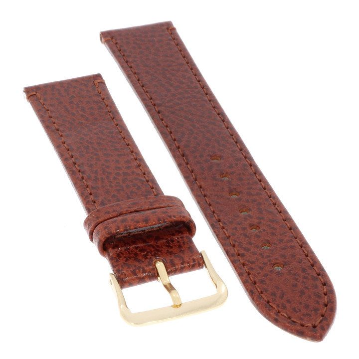 PASEK DO ZEGARKA 20 mm XL DILOY 86EL.20.3 BRĄZOWY