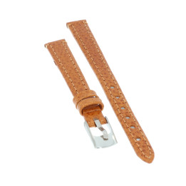 PASEK DO ZEGARKA 10 mm DILOY 86.10.10 BRĄZOWY