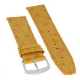 PASEK DO ZEGARKA 20 mm DILOY P342.20.10 ŻÓŁTY